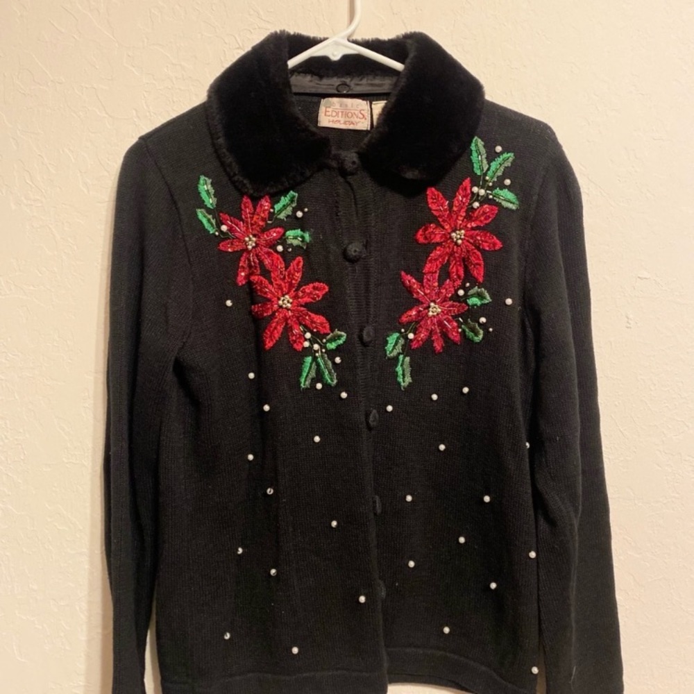 90’s Basic Editions-Holiday Christmas sweater